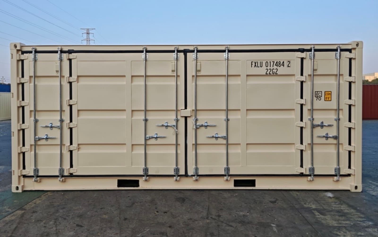 20ft Standard Double Door