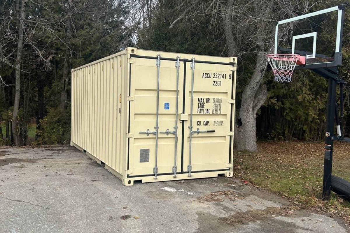 New 20ft one-trip shipping container for sale in Ontario