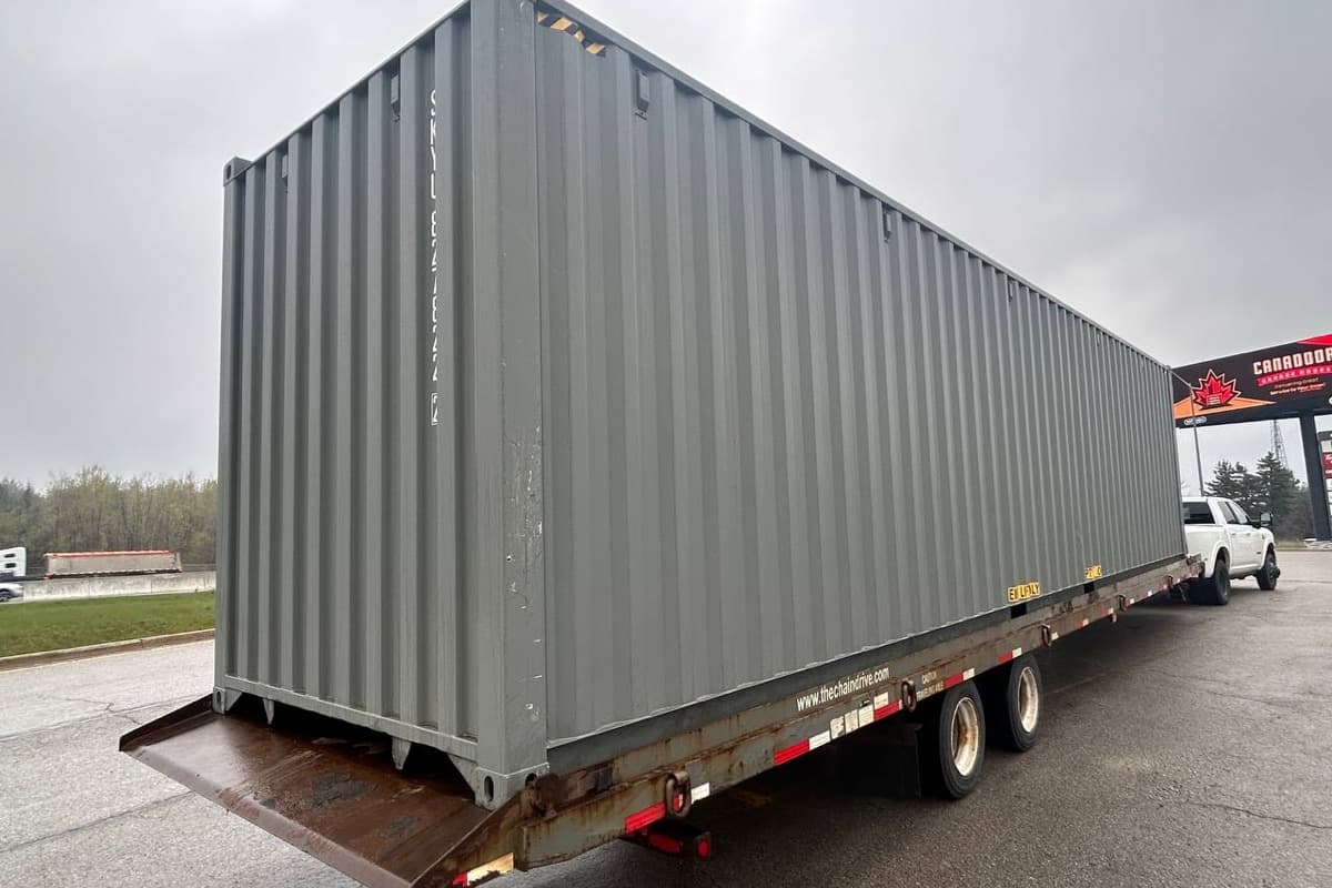 New 40ft high cube shipping container for sale in Ontario