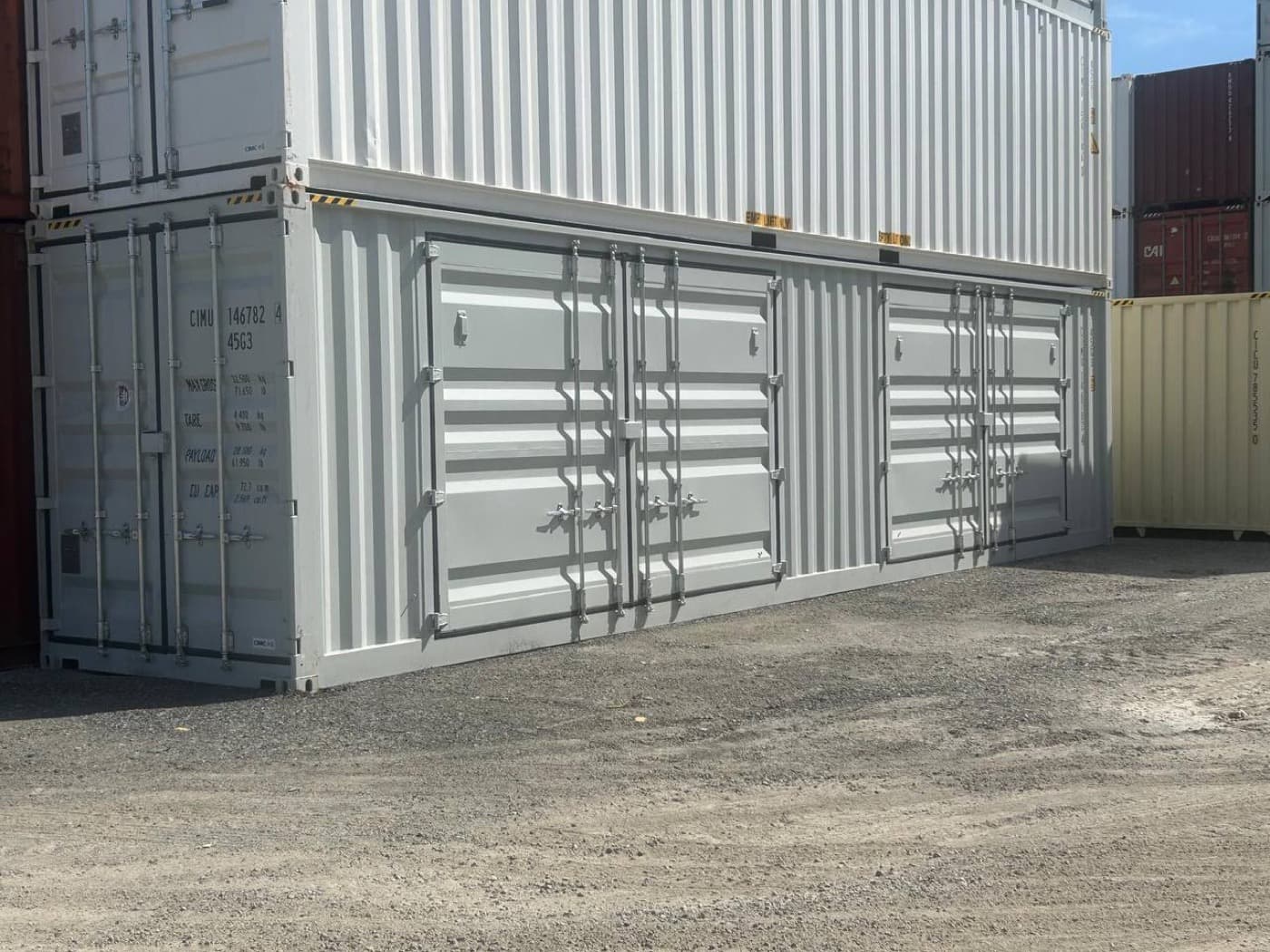 Full-length side doors